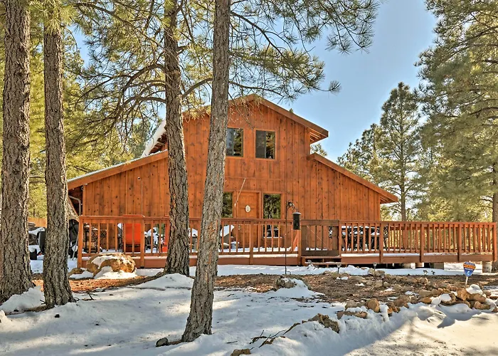 Flagstaff Cabin On 5 Acres W/ Fireplace & Fire Pit