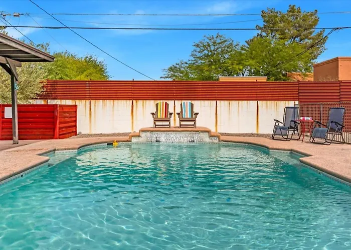 Mid-Century Retreat | Private Pool+Pet Friendly