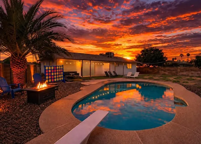 Tempe Resort, Pool With Diving Board, 4Br
