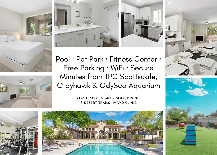 Tpc Scottsdale, Grayhawk Golf & Odysea Aquarium Nearby At Your Peaceful Escape