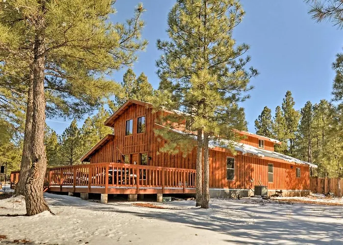 Flagstaff Cabin On 5 Acres W/ Fireplace & Fire Pit