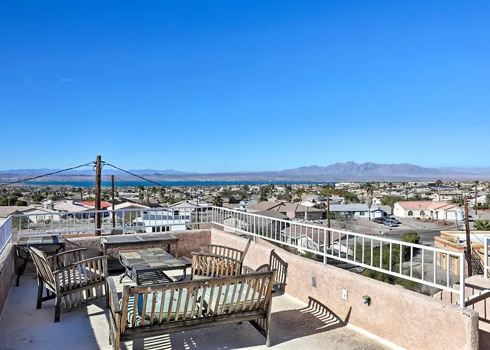 Patio, Rooftop Deck & Mtn Views: Lake Havasu Home!