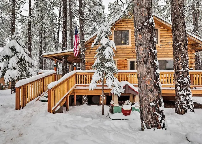 Furnished Deck: Cabin In Coconino National Forest